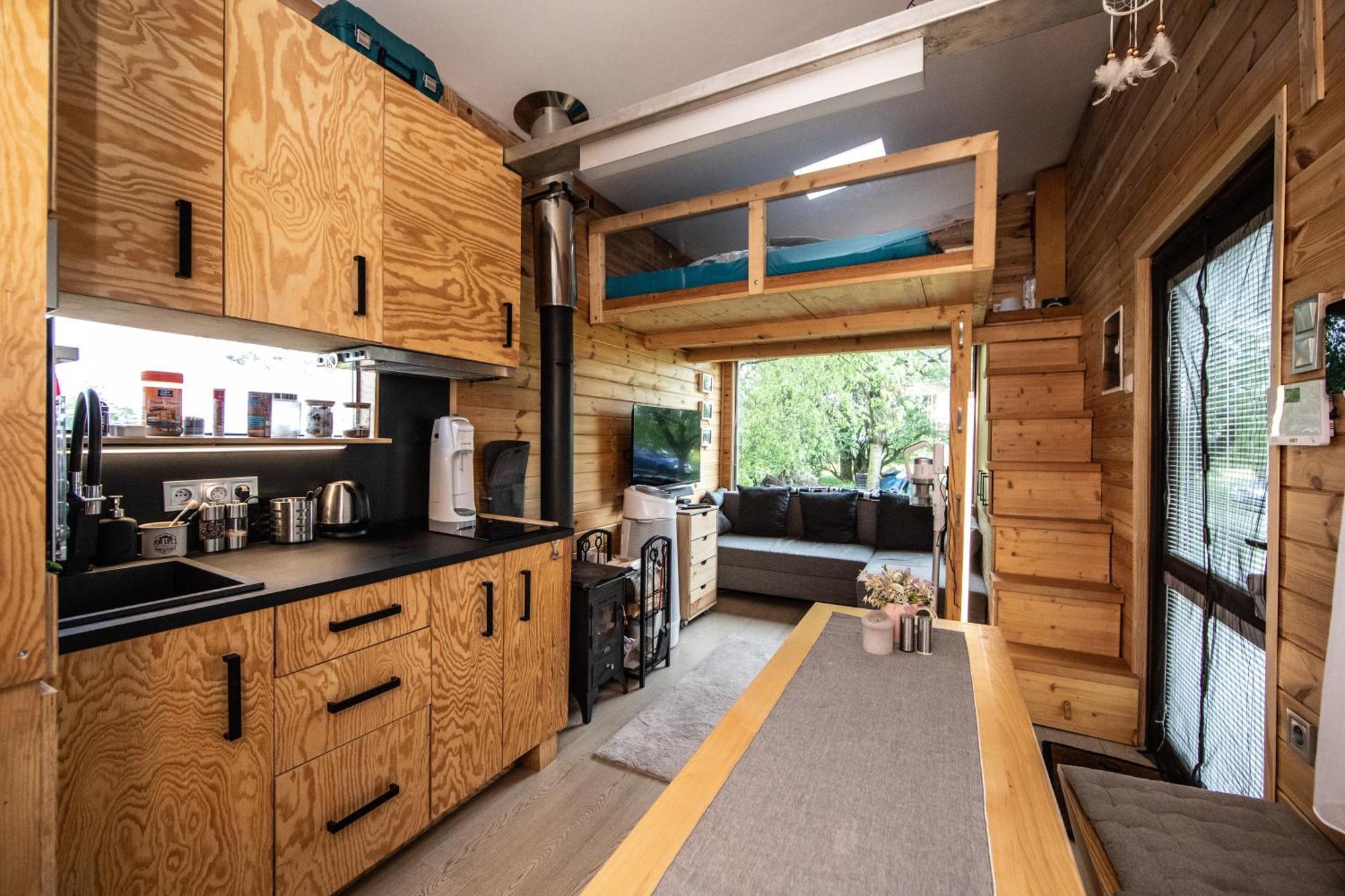 Tiny House - Chatka V Rezi U Prahy Husinec  Luaran gambar