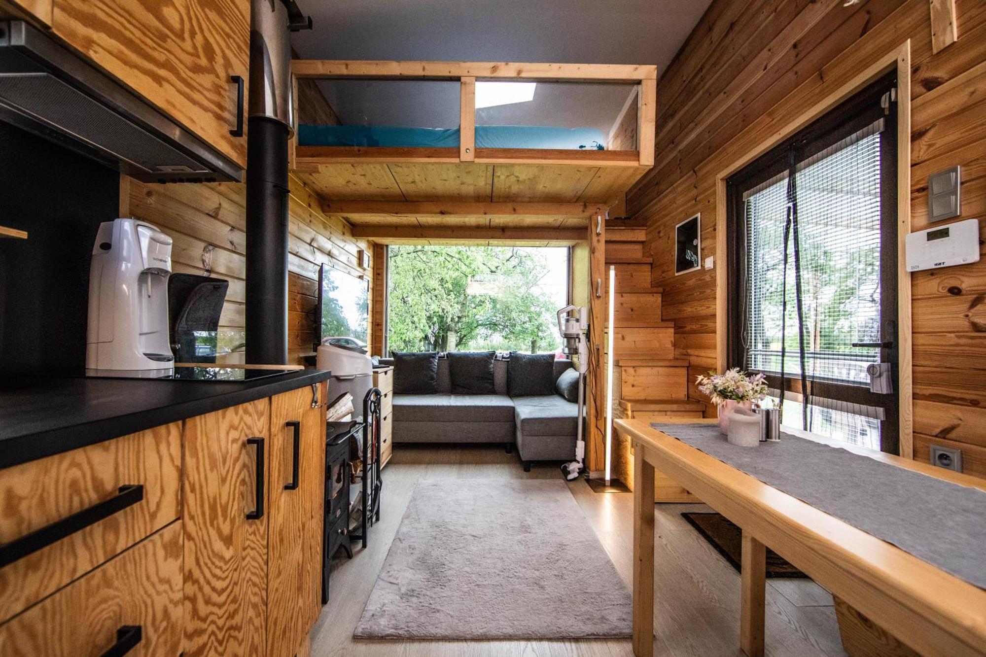 Tiny House - Chatka V Rezi U Prahy Husinec  Luaran gambar