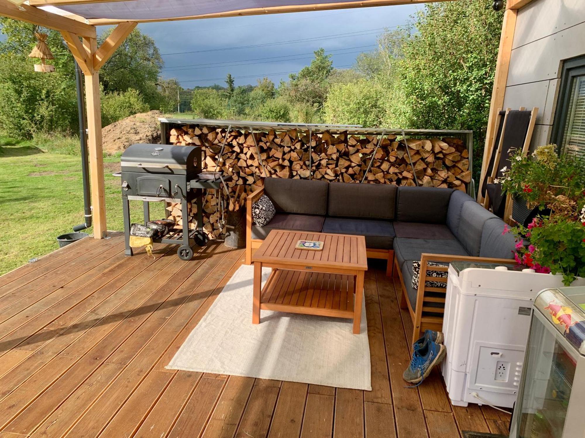Tiny House - Chatka V Rezi U Prahy Husinec  Luaran gambar